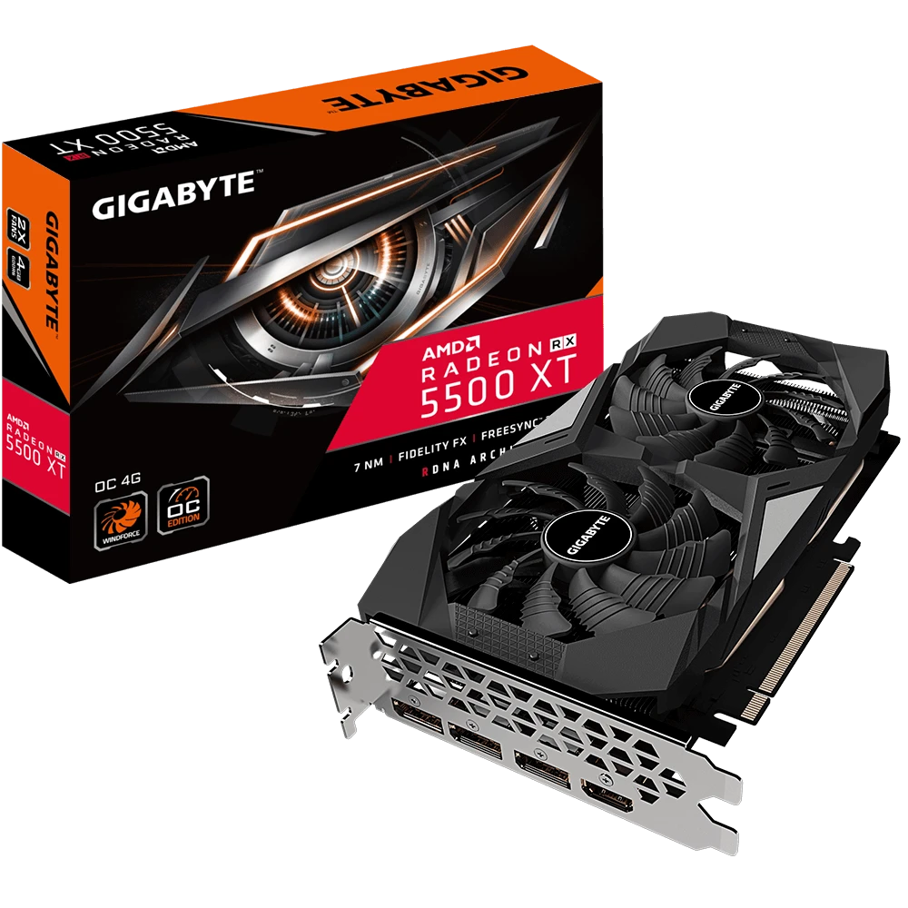 Gigabyte Radeon RX 5500 XT OC 4G  (Rev. 1.0)